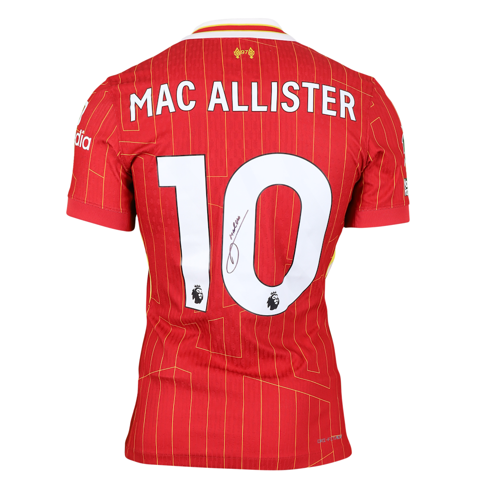 Alexis Mac Allister Liverpool shirt