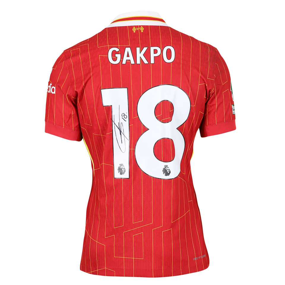 Liverpool 팀의 Cody Gakpo 셔츠