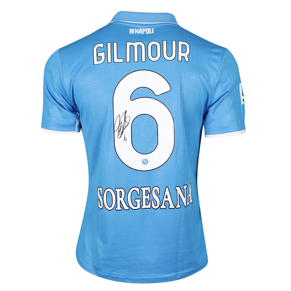 Billy Gilmour Napoli jersey