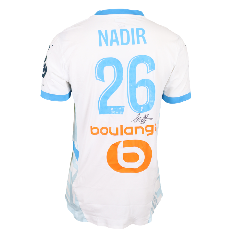 Bilal Nadir Olympique de Marseille shirt