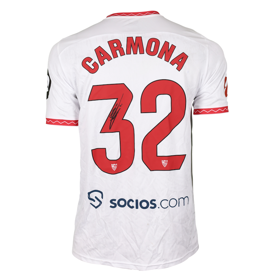 José Ángel Carmona Navarro Sevilla FC shirt