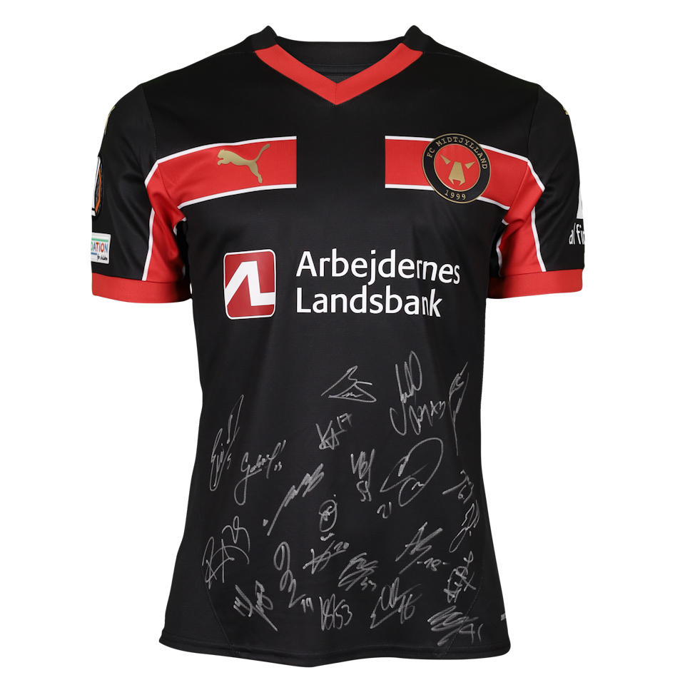 Midtjylland - Squad Signed Shirt 