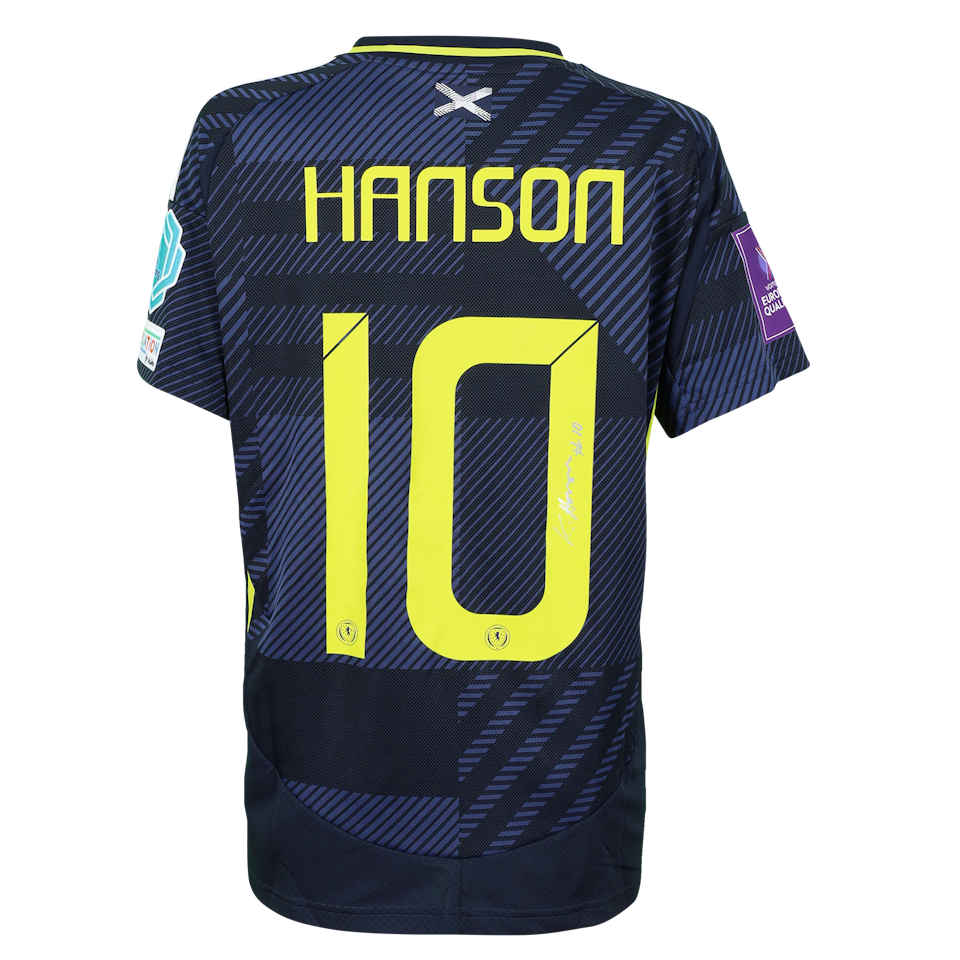 Kirsty Hanson Scotland W jersey