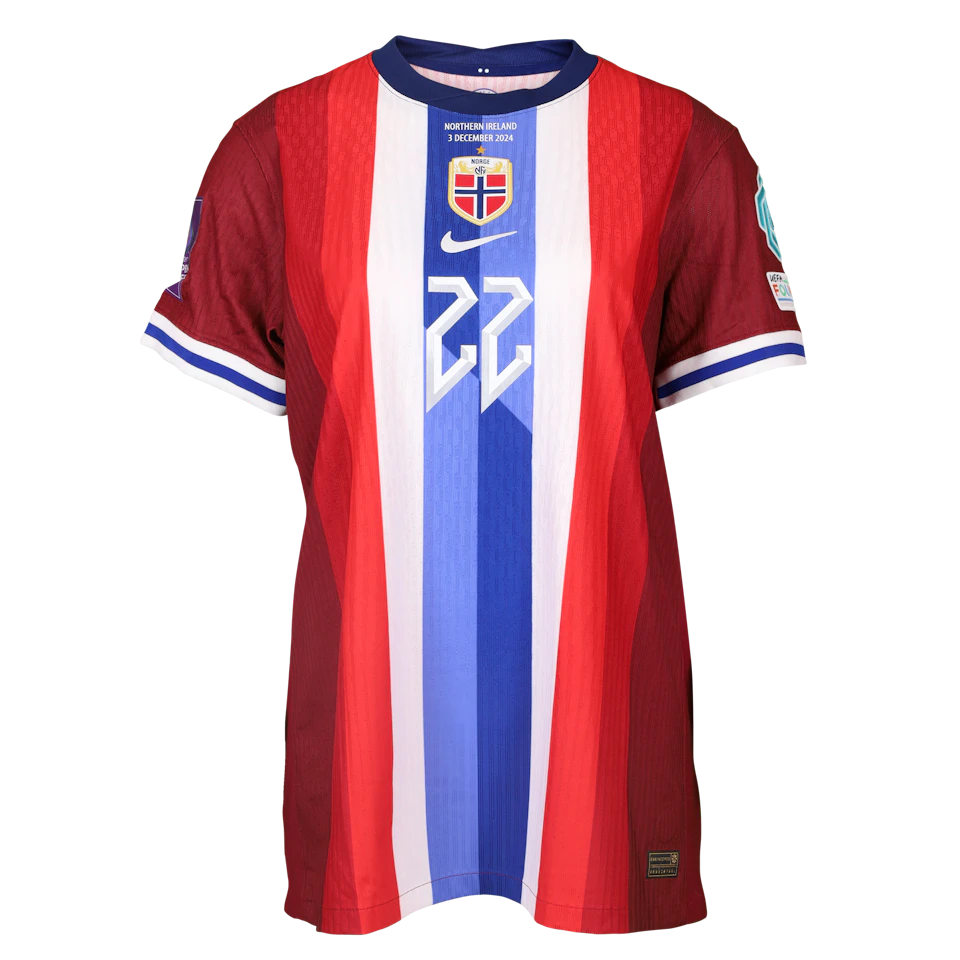 来自Norway W的Cathinka Friis Tandberg球衣