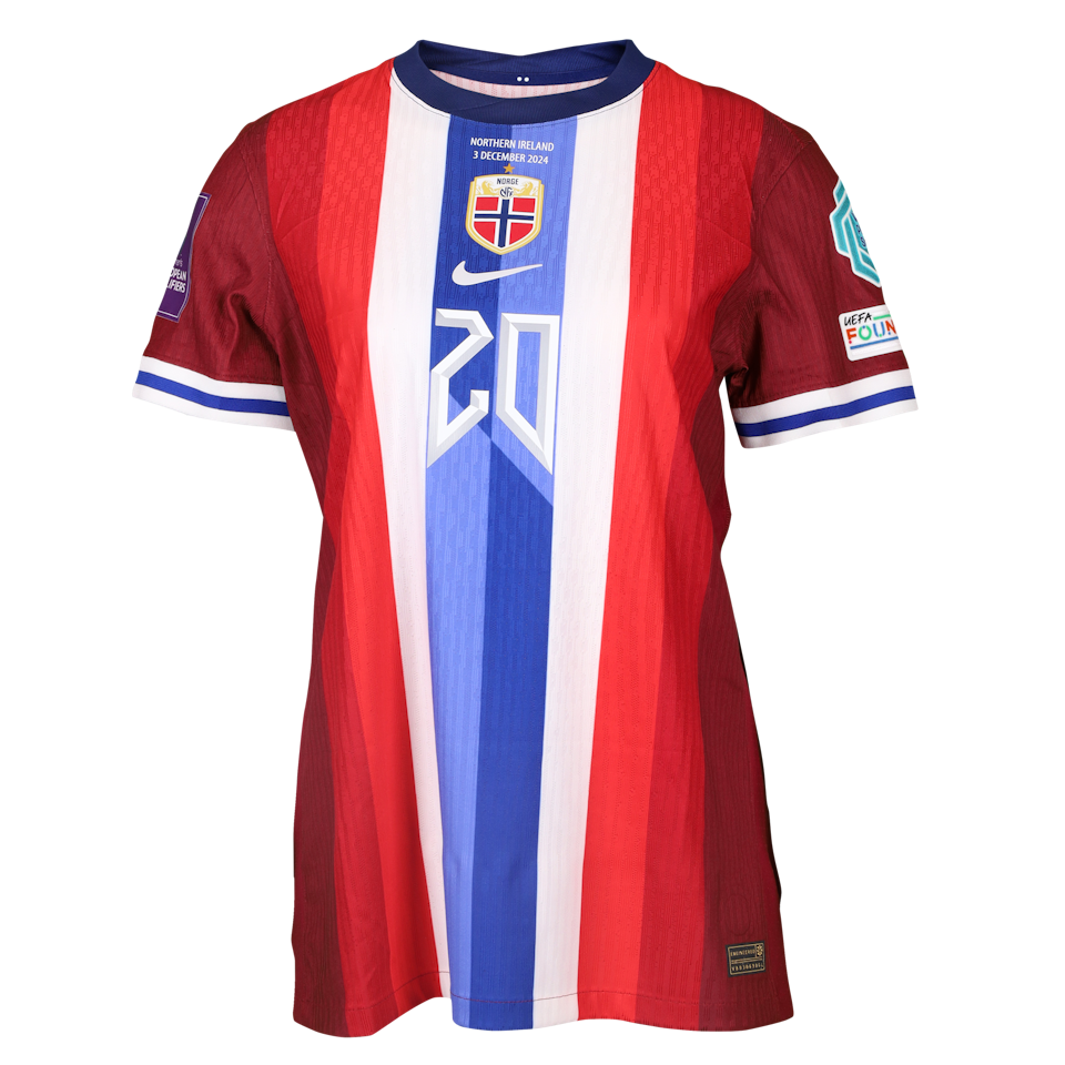 Olaug Tvedten Norway W jersey