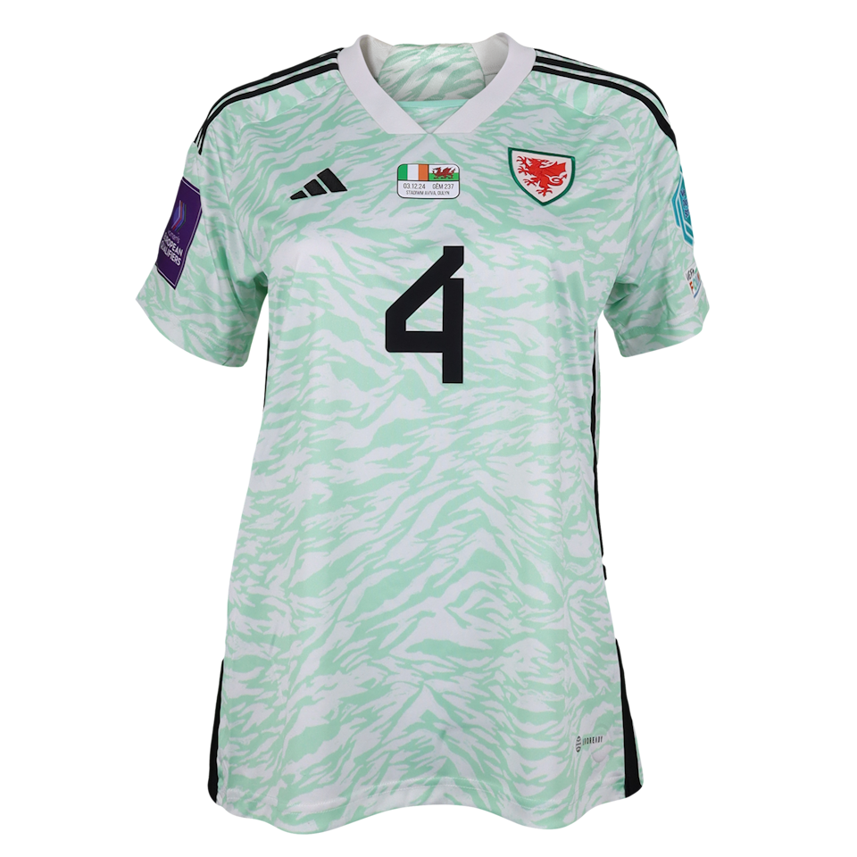 Mayzee Davies Wales W jersey