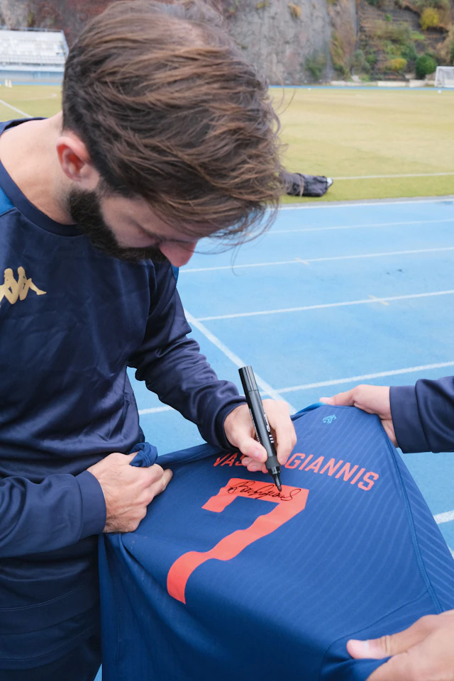 Andreas Vasilogiannis Athens Kallithea FC shirt