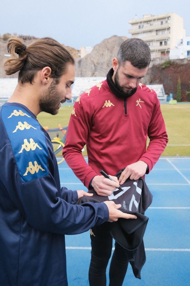Ioannis Gelios Athens Kallithea FC shirt