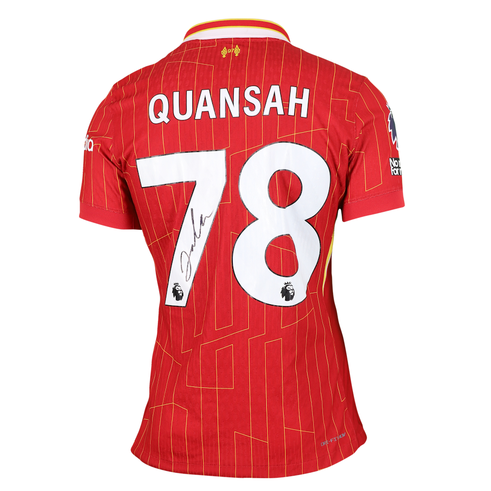 Jarell Quansah Liverpool shirt