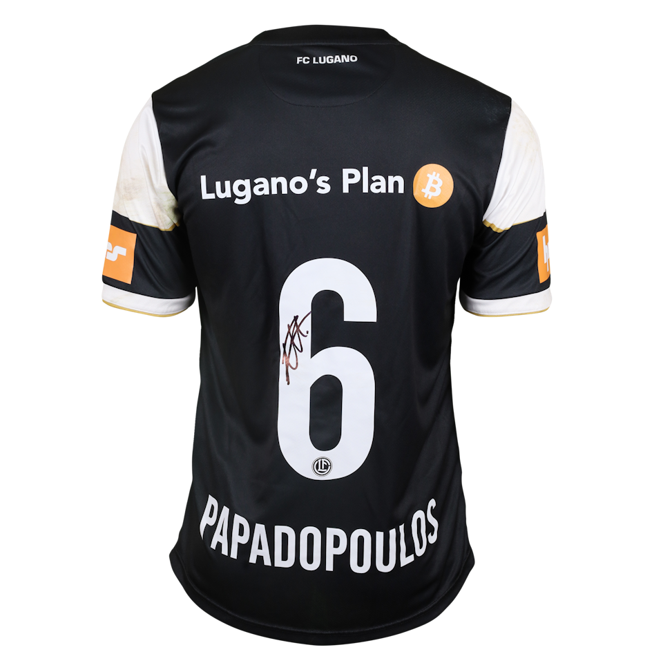 Antonios Papadopoulos FC Lugano shirt