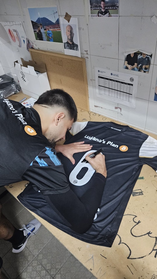 Antonios Papadopoulos FC Lugano shirt