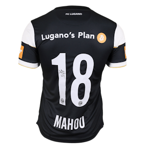 Hicham Mahou FC Lugano shirt