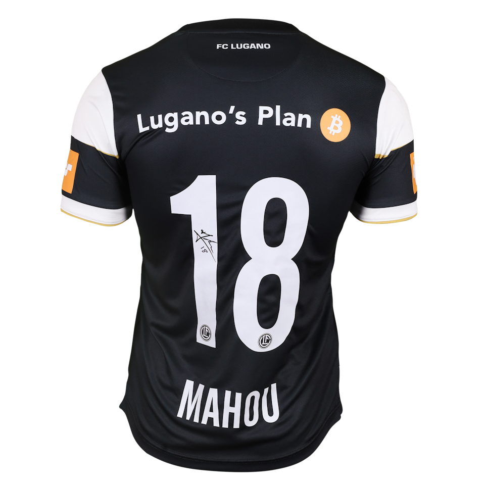 Hicham Mahou FC Lugano shirt