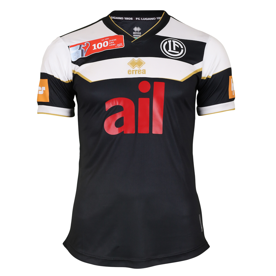Hicham Mahou FC Lugano shirt