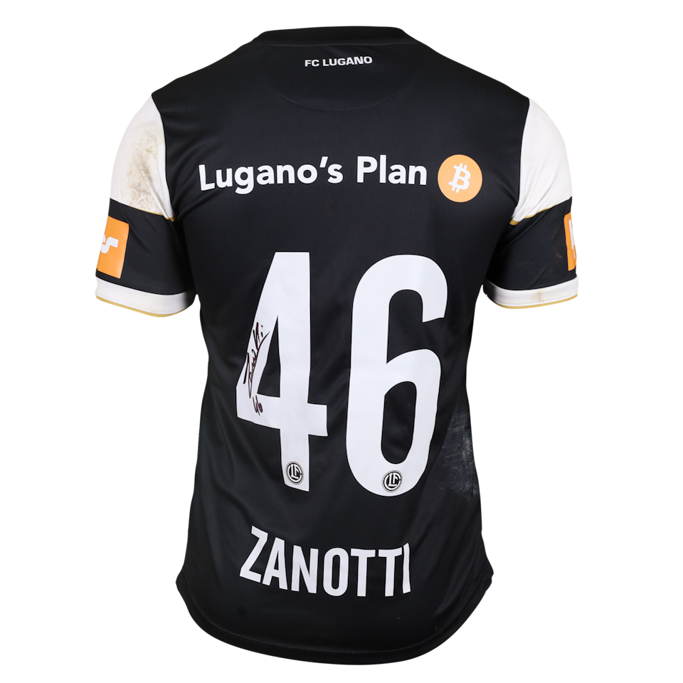 FC Lugano-Trikot von Mattia Zanotti