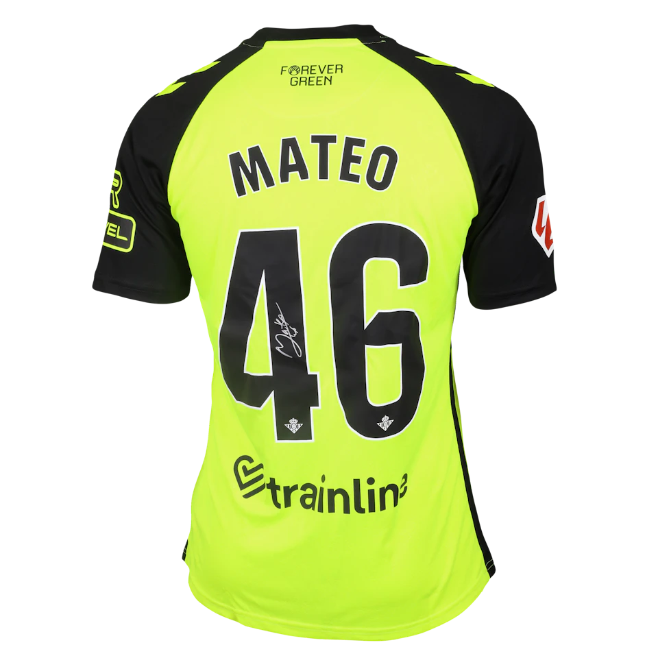 来自Real Betis的Mateo Flores球衣