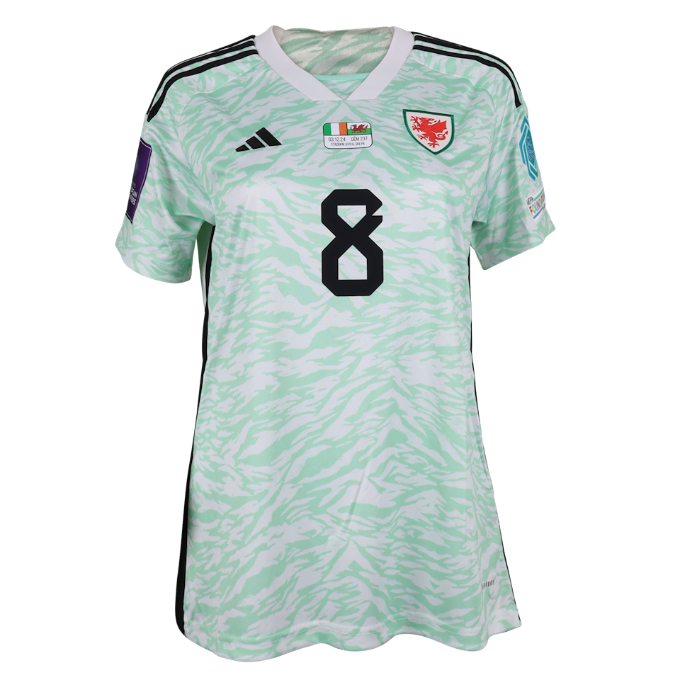 Angharad James Wales W jersey