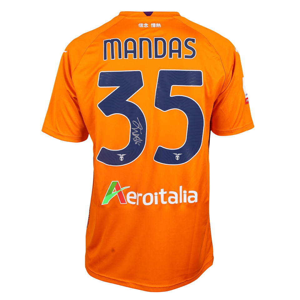 Christos Mandas Lazio shirt