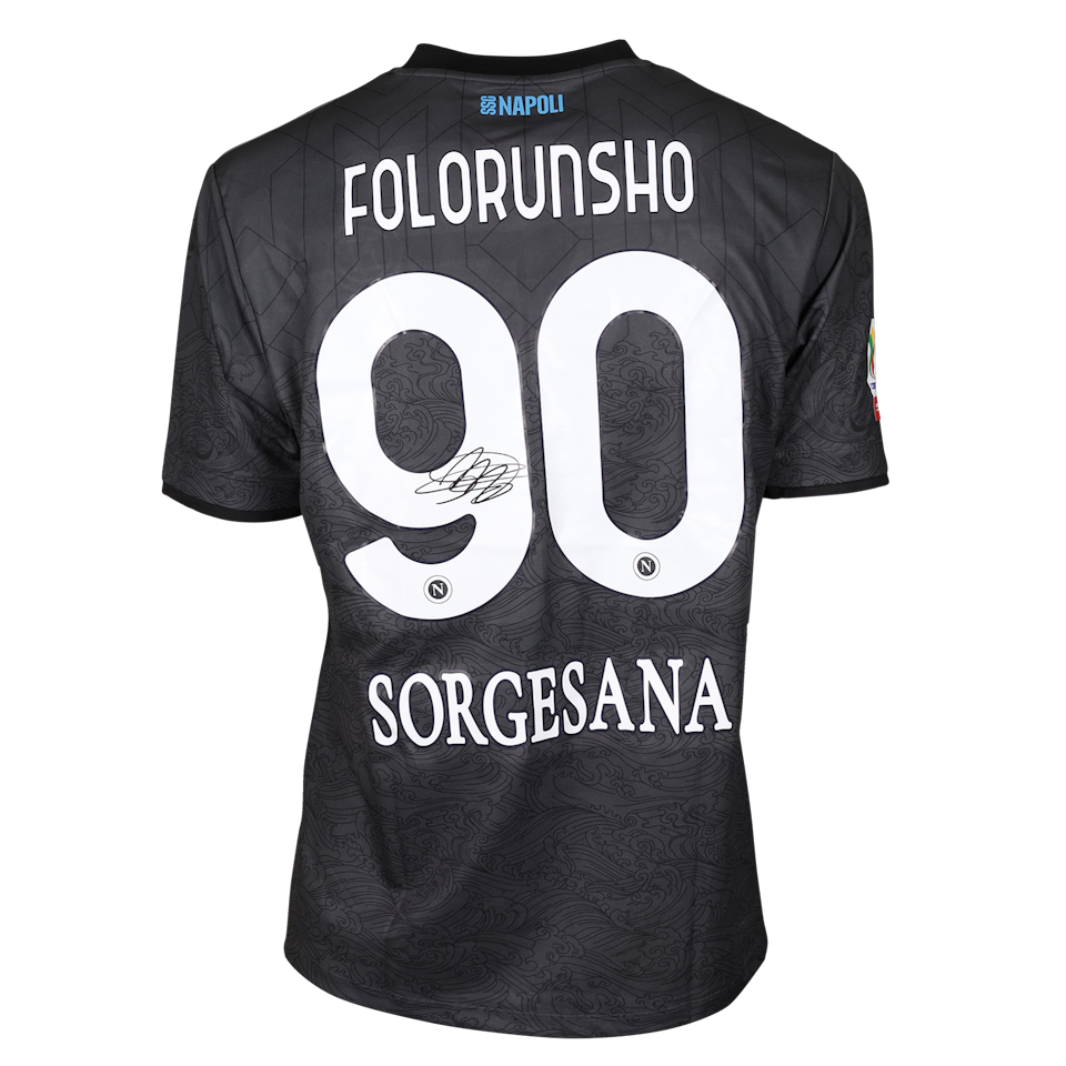 Michael Folorunsho Napoli shirt