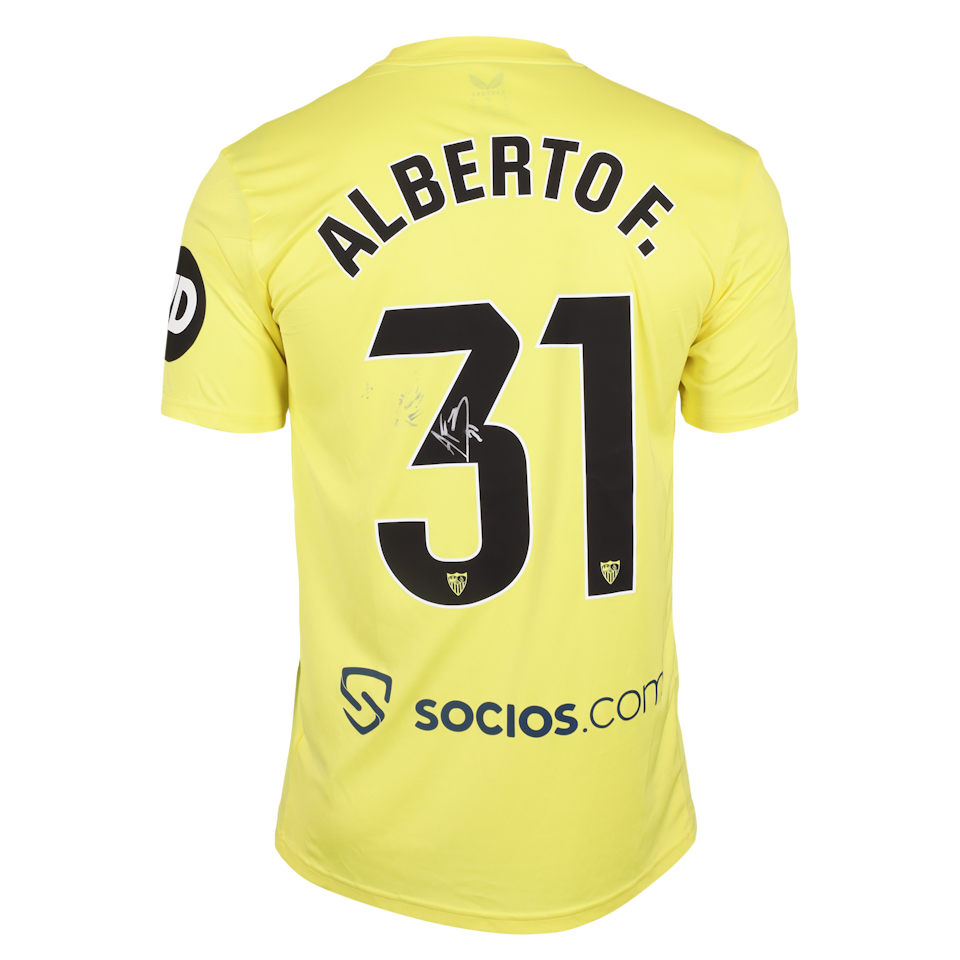 Alberto Flores López Sevilla FC shirt