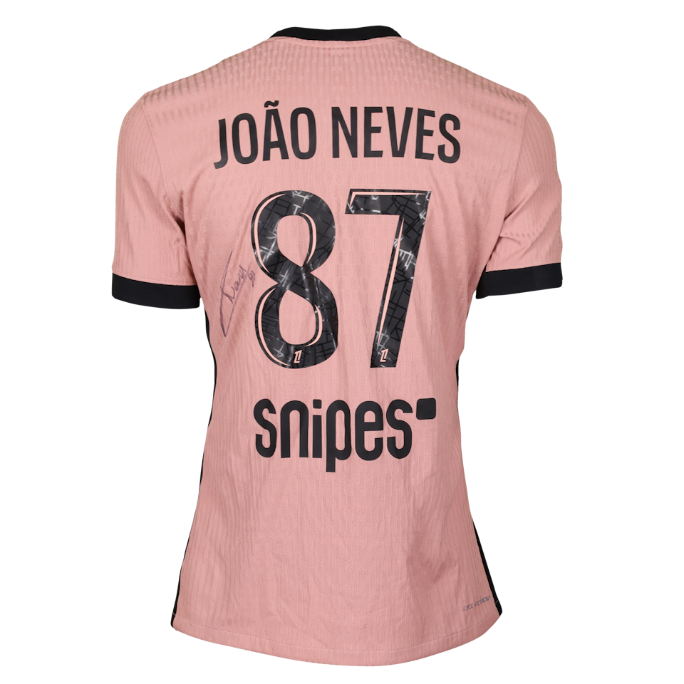 João Neves Paris Saint-Germain shirt