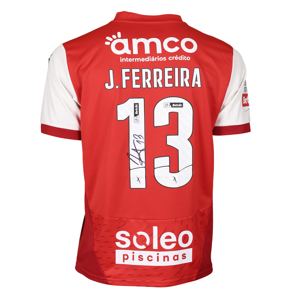 Joao Diogo Fonseca Ferreira SC Braga shirt