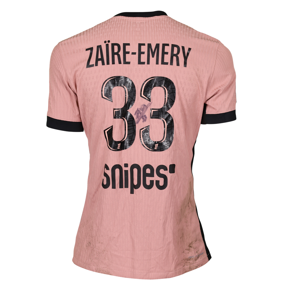 Warren Zaire Emery Paris Saint-Germain shirt