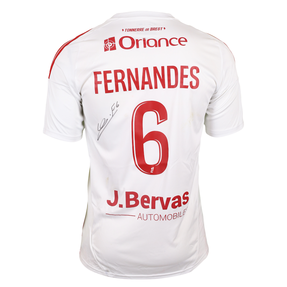 Edimilson Fernandes Stade Brestois 29 shirt
