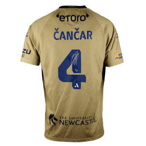 Phillip Cancar Newcastle Jets shirt