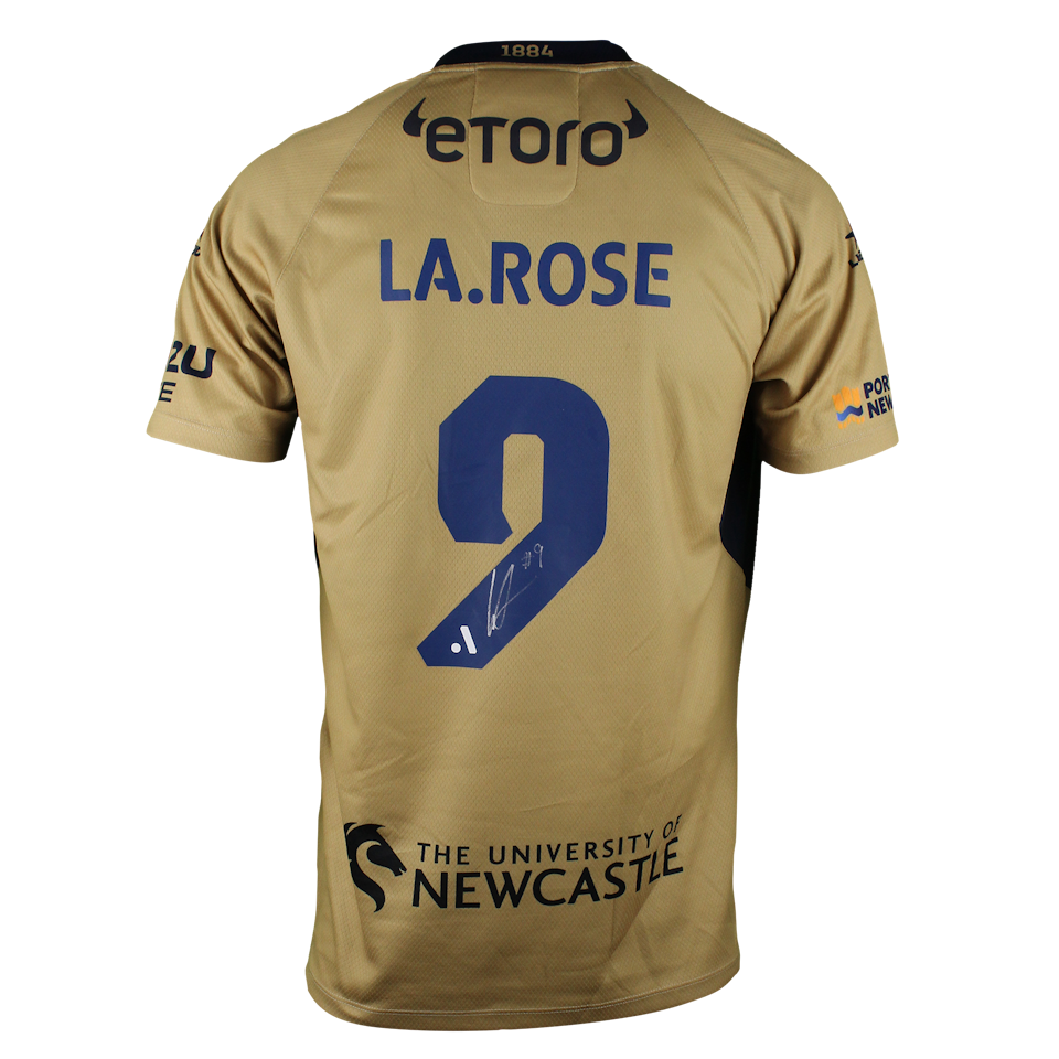 Lachlan Rose Newcastle Jets shirt