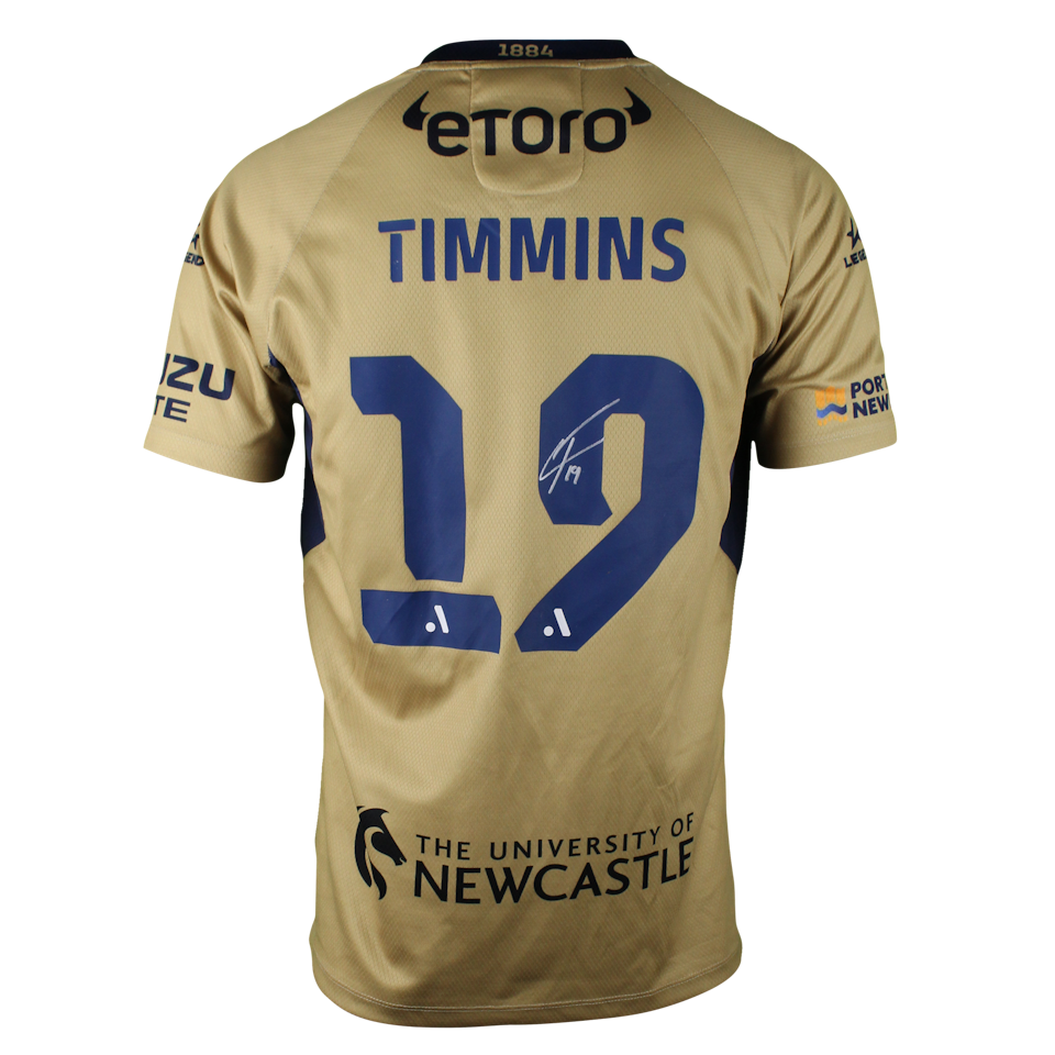 Callum Timmins Newcastle Jets jersey