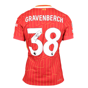 Ryan Gravenberch Liverpool のシャツ
