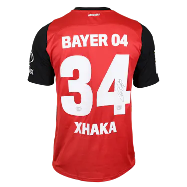 Granit Xhaka Bayer Leverkusen camisa.