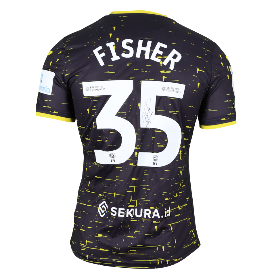 Kellen Fisher Norwich City shirt