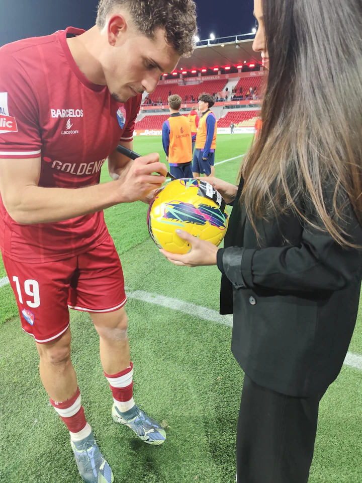 Match Scored Ball `7 - Santiago Garcia Gonzalez | Gil Vicente FC