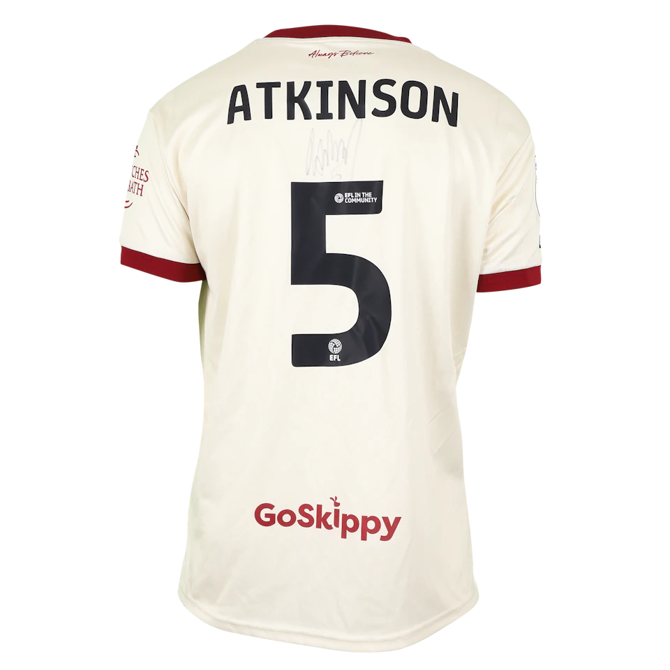 Robert Atkinson Bristol City camisa.