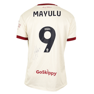 Fally Mayulu Bristol City shirt