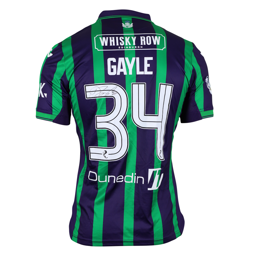 Dwight Gayle Hibernian shirt