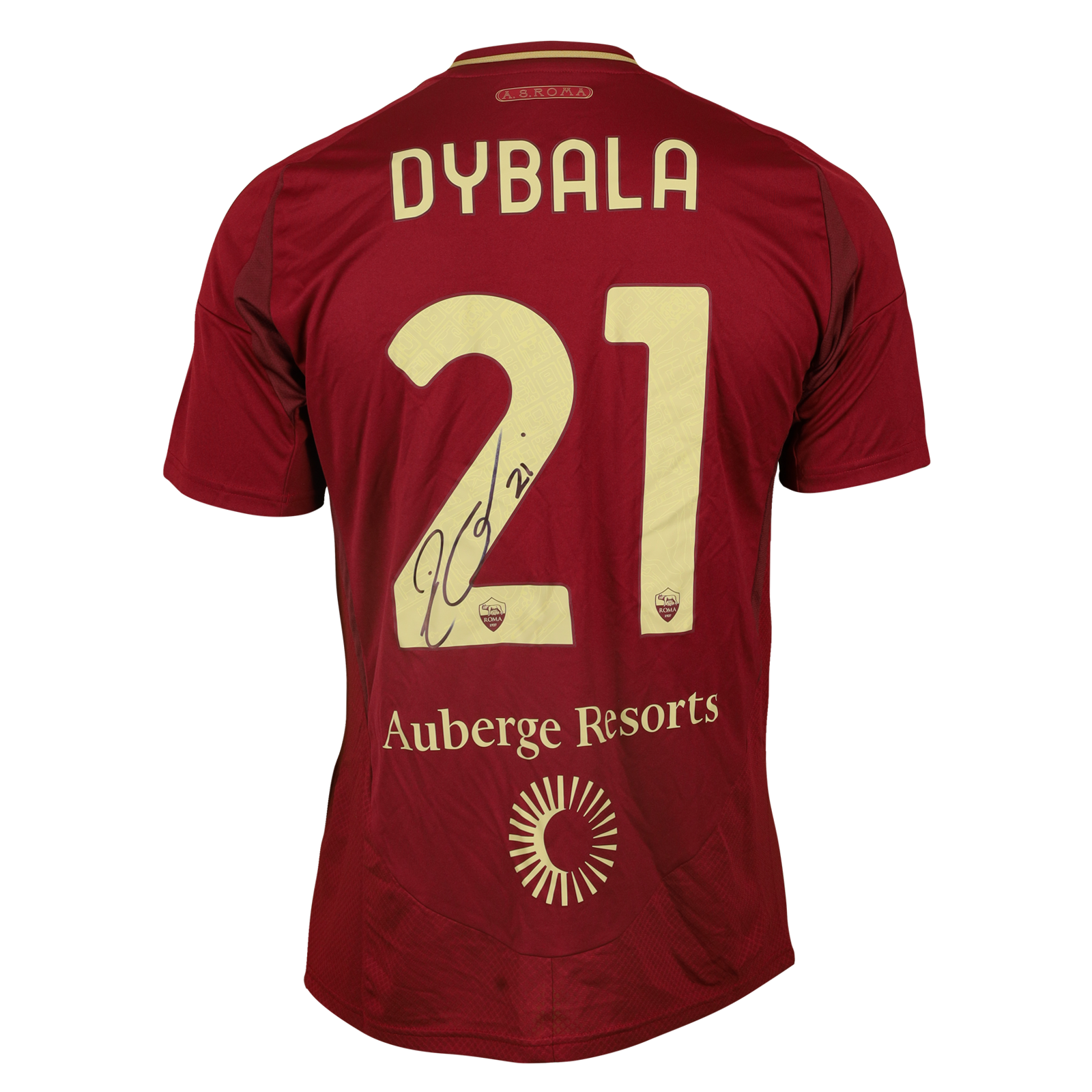 AS Roma Dybala（ディバラ）Mサイズ ユニフォーム Paulo Dybala | AS Roma - Lecce | MatchWornShirt