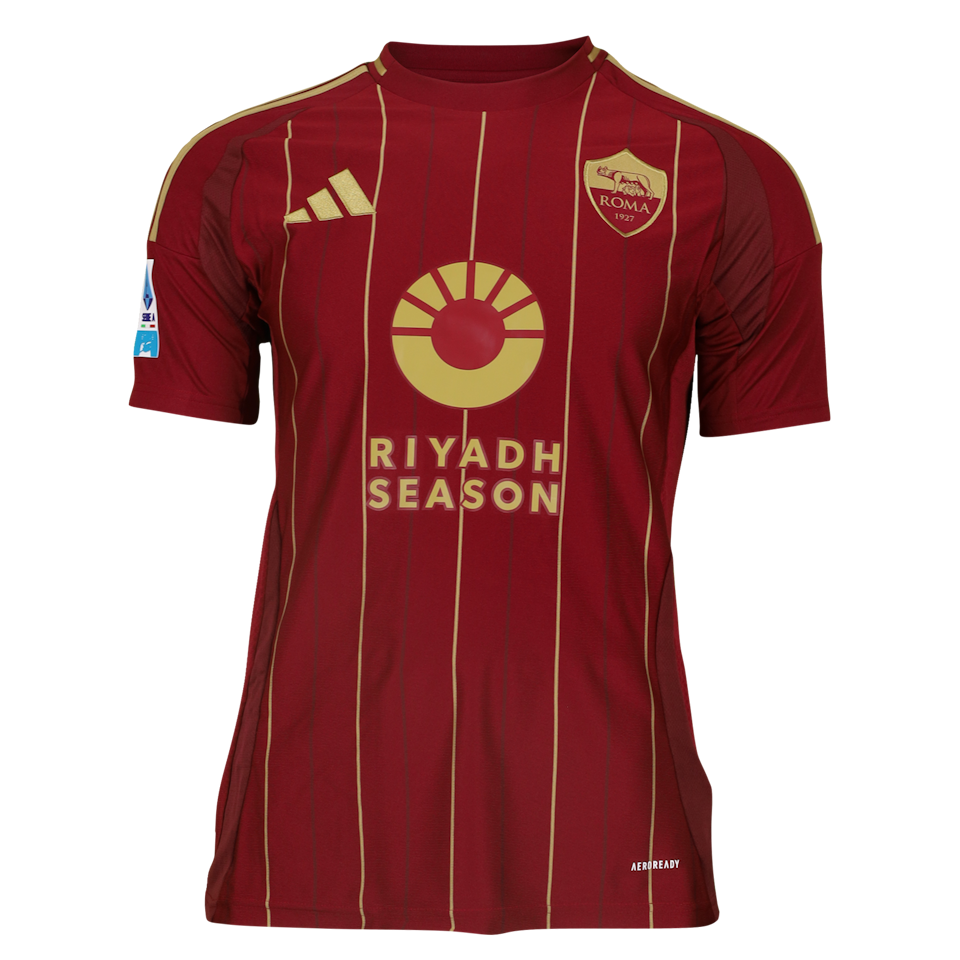 Eldor Shomurodov AS Roma shirt