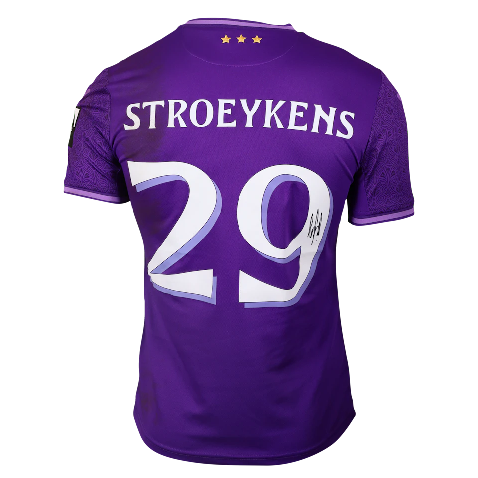 Mario Stroeykens RSC Anderlecht shirt