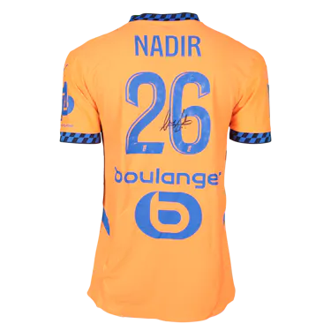 Bilal Nadir Olympique de Marseille jersey
