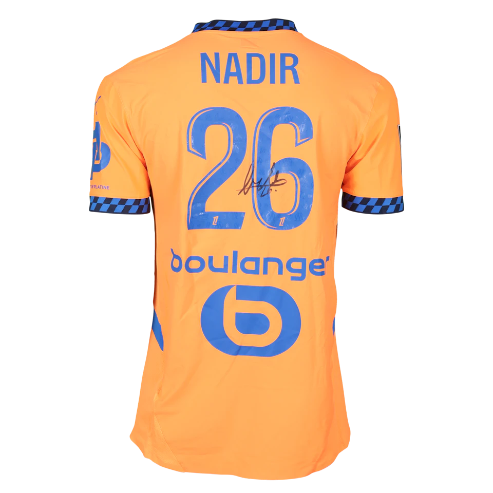 Bilal Nadir Olympique de Marseille jersey