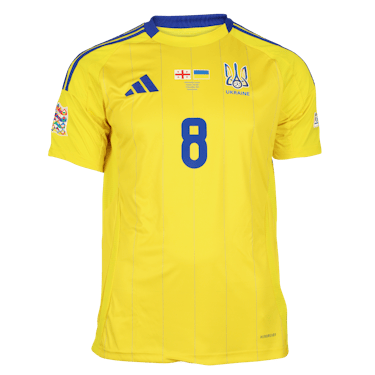来自Ukraine的Georgiy Sudakov球衣