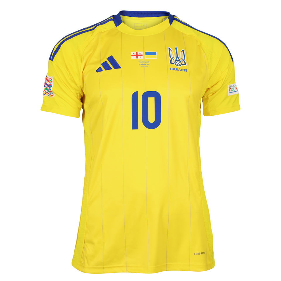 来自Ukraine的Mykola Shaparenko球衣