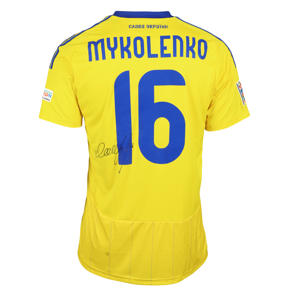 Vitalii Mykolenko Ukraine jersey