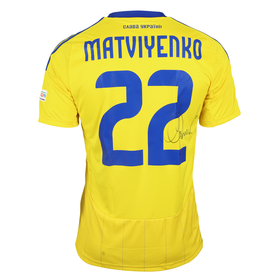 Maglia di Mykola Matviyenko (Ukraine)