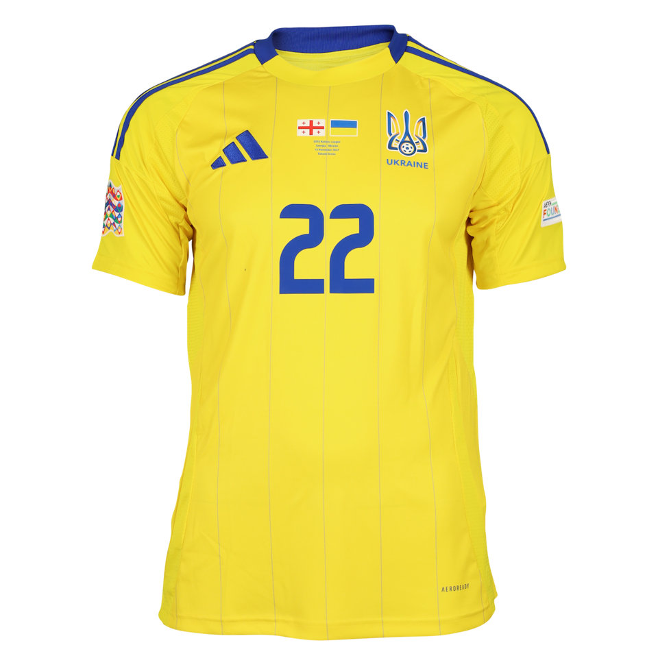 Maglia di Mykola Matviyenko (Ukraine)