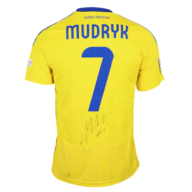Shirt van Mykhailo Mudryk Ukraine