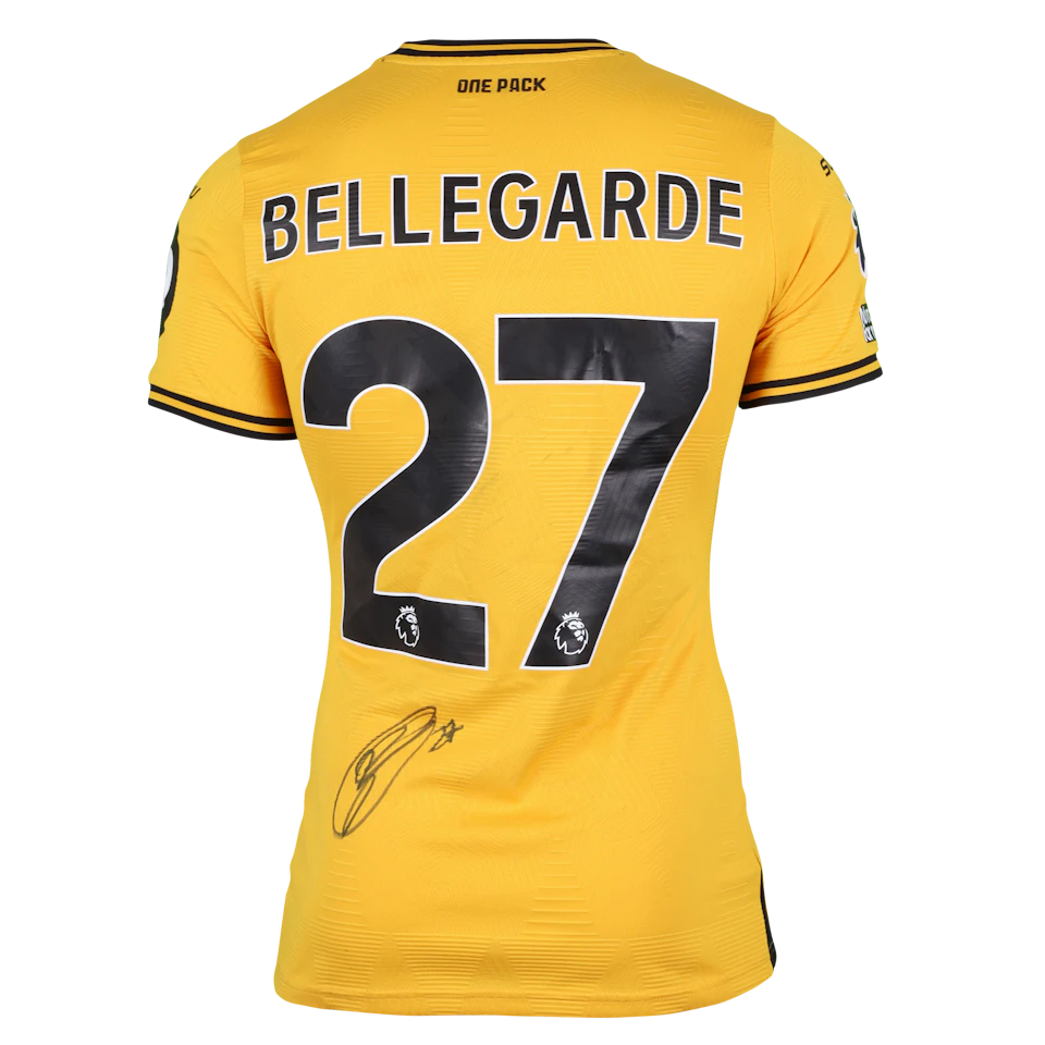 Maillot de Jean-Ricner Bellegarde (Wolverhampton Wanderers)